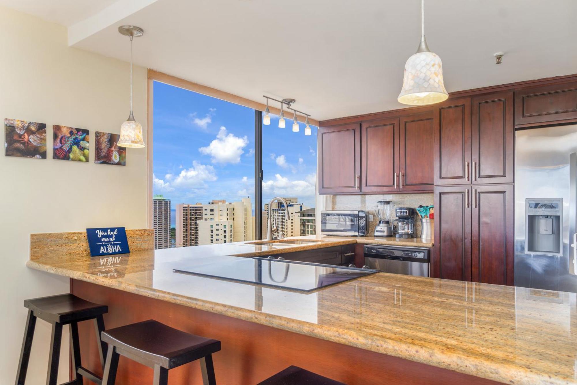 Apartament Hawaiian Monarch Penthouse 402 Honolulu Zewnętrze zdjęcie