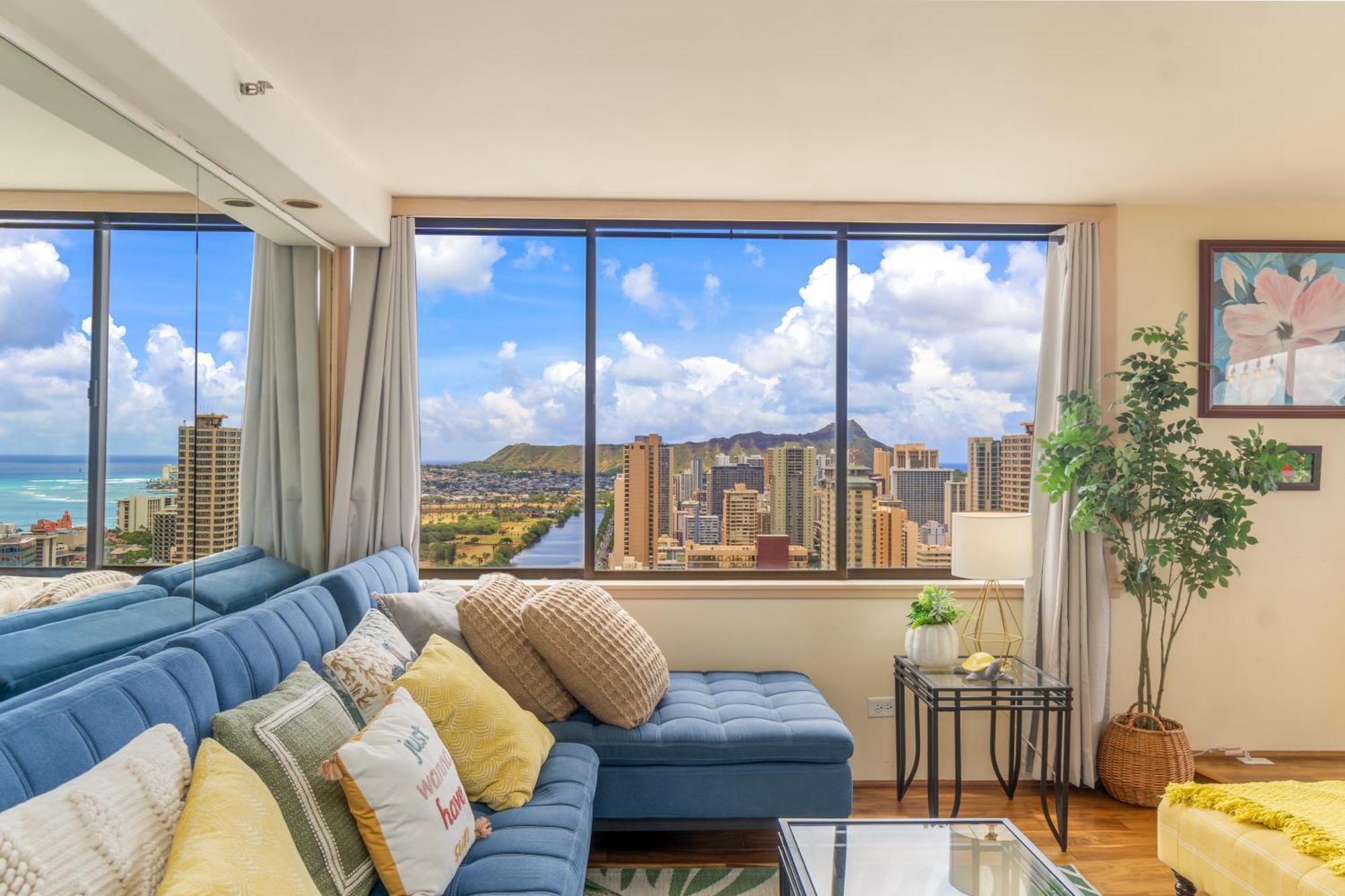 Apartament Hawaiian Monarch Penthouse 402 Honolulu Zewnętrze zdjęcie