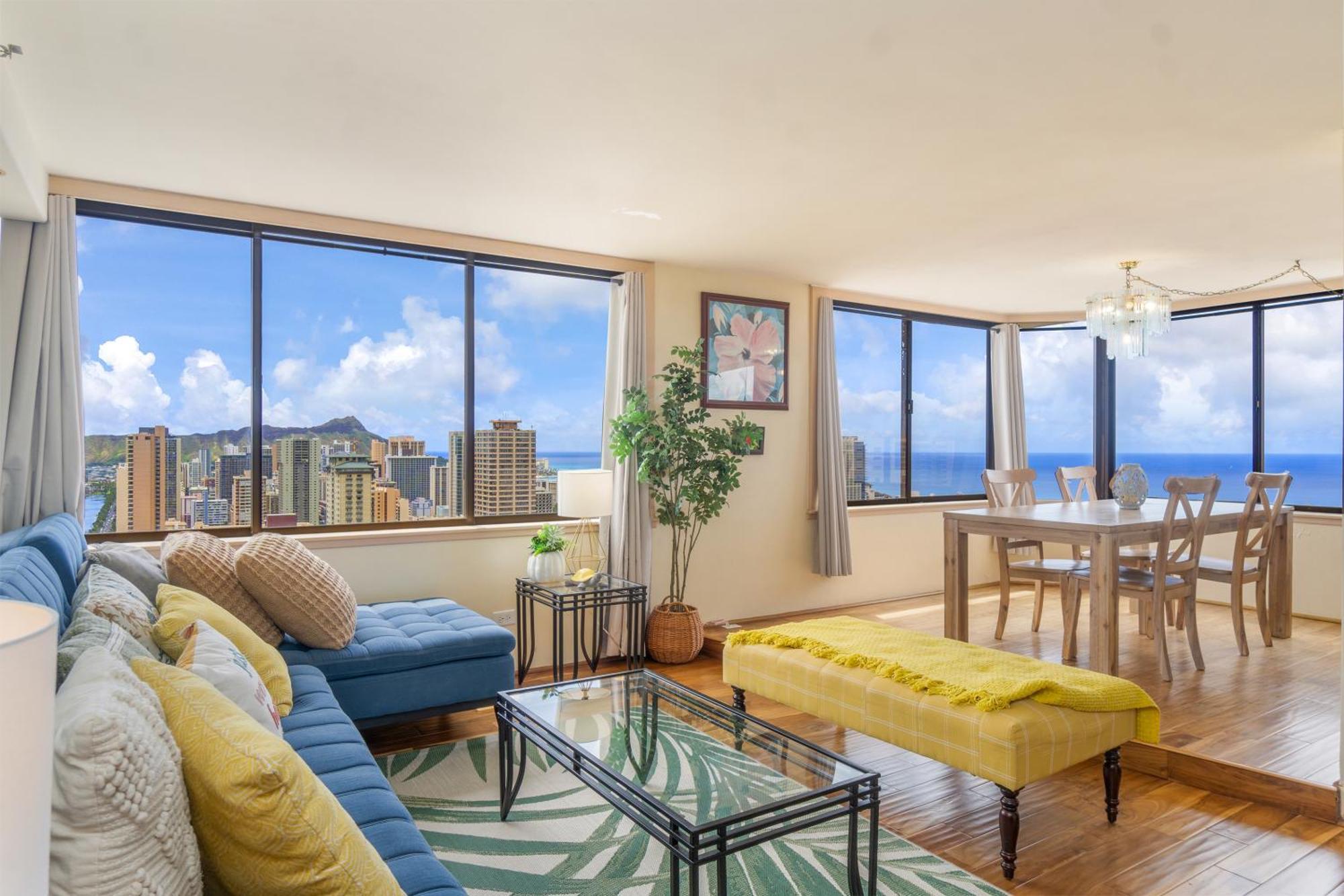 Apartament Hawaiian Monarch Penthouse 402 Honolulu Zewnętrze zdjęcie