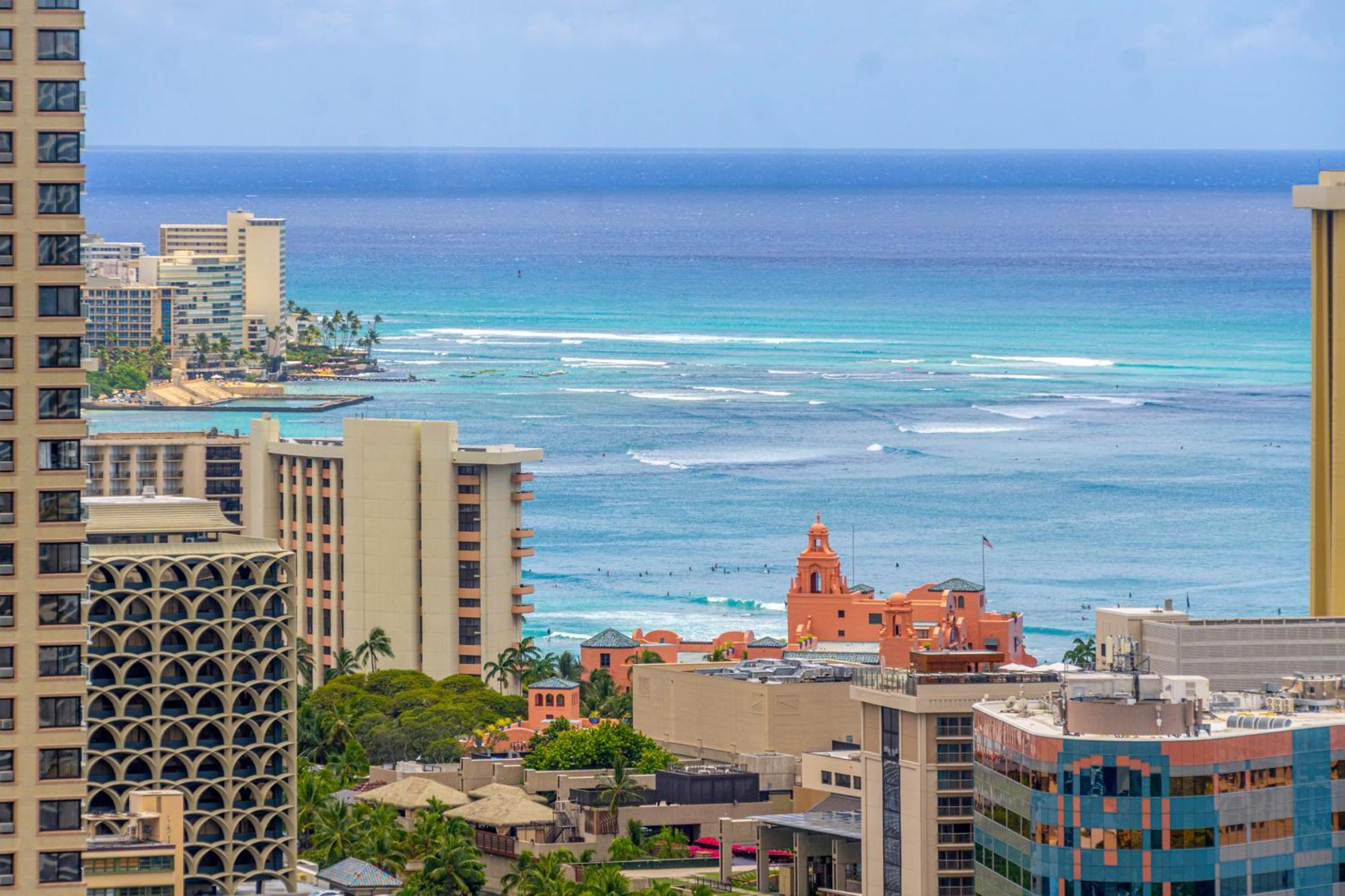 Apartament Hawaiian Monarch Penthouse 402 Honolulu Zewnętrze zdjęcie